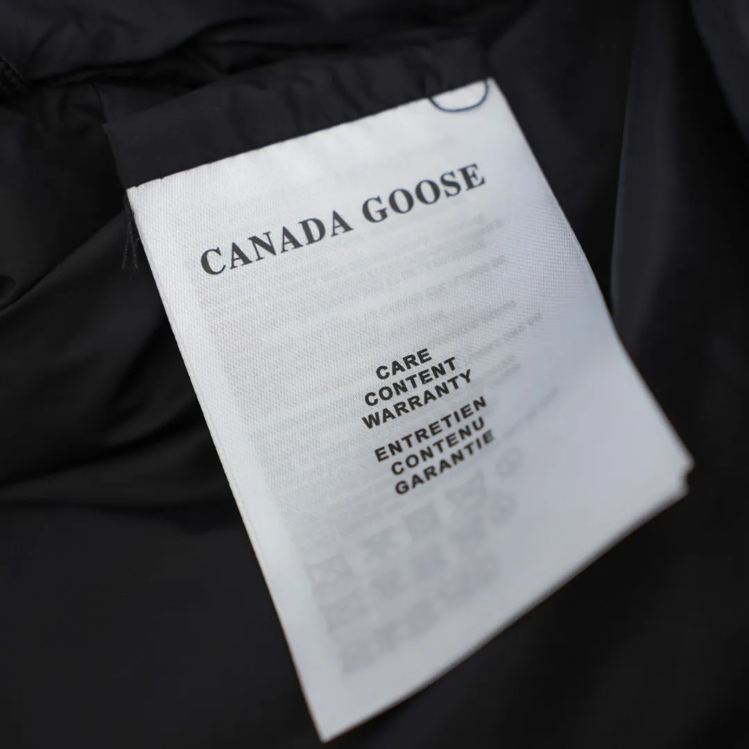 P1100 CANADA GOOSE丨Canada Goose 4829 Rhoda series hooded down jacket Color: Black Size: XS-L